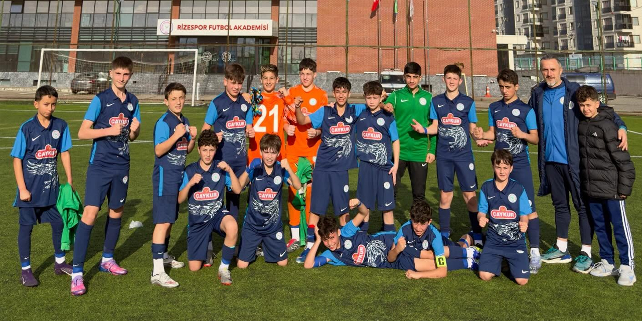 Çaykur Rizespor U13'den Yarım Düzine Gol!