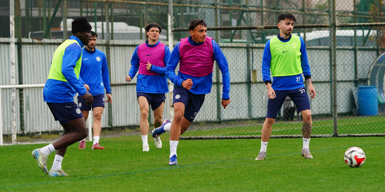 Çaykur Rizespor'da ertelenen Samsunspor maçı hazırlıkları başladı