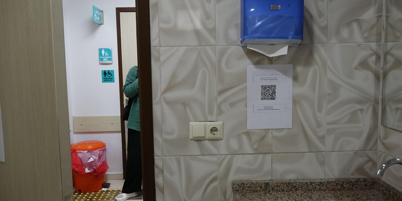 Hastanede Hijyene 'karekod'lu Kontrol