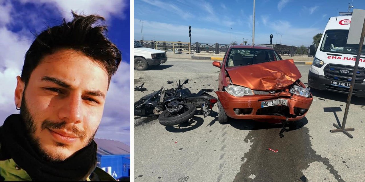 Motosiklet sürücüsü hayatını kaybetmişti, kaza anı kameralara yansıdı