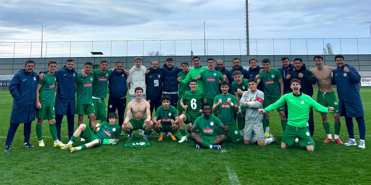 Çaykur Rizespor U19, Samsunspor’u tek golle geçti