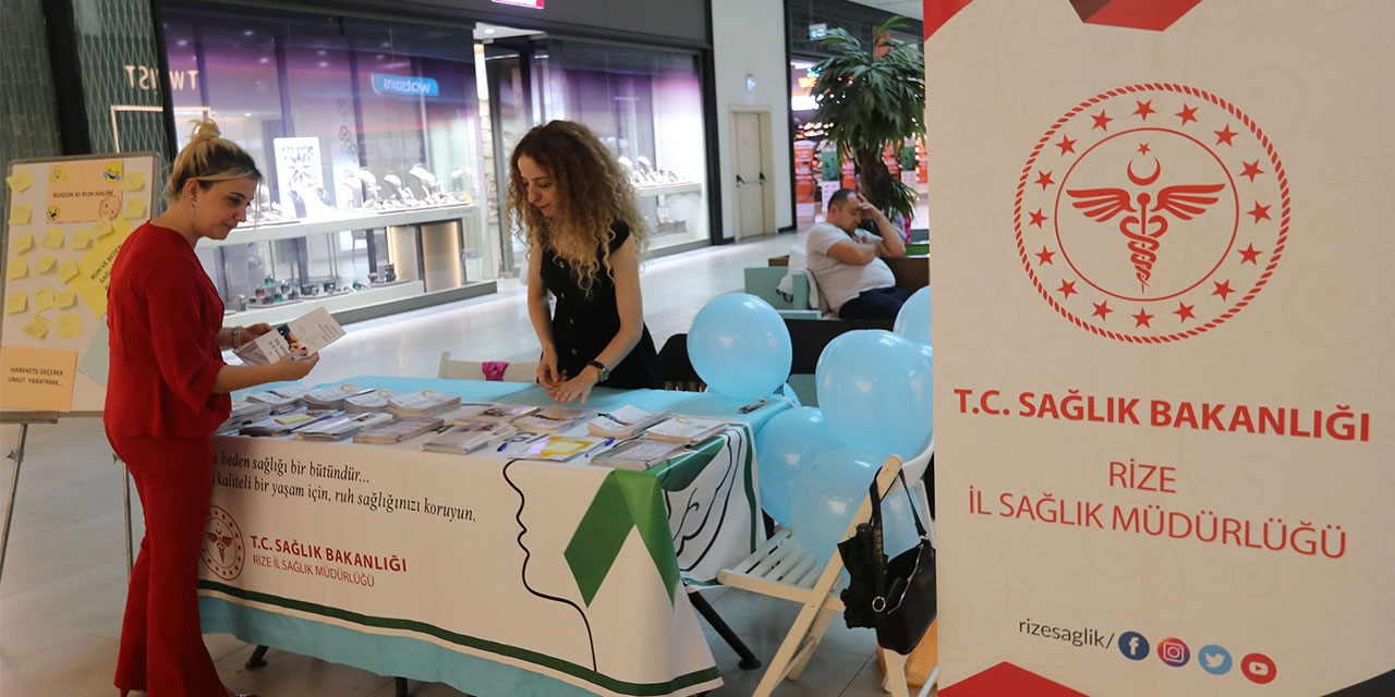 Rize’de Halk Sağlığı Haftası'nda etkinlikler düzenlendi