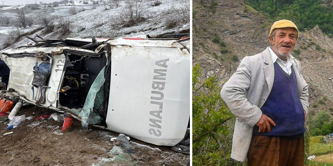 Artvin'de ambulans uçuruma yuvarlandı: 1 ölü, 4 yaralı