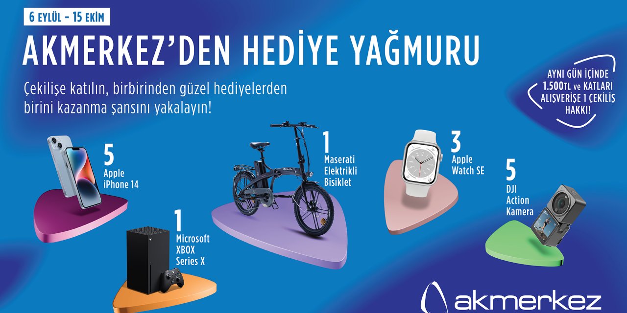 Akmerkez’den Hediye Kampanyası
