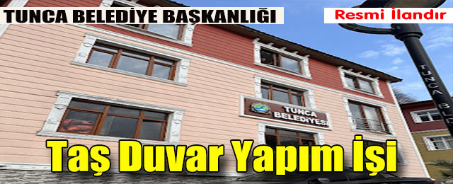 Taş Duvar Yapım İşi