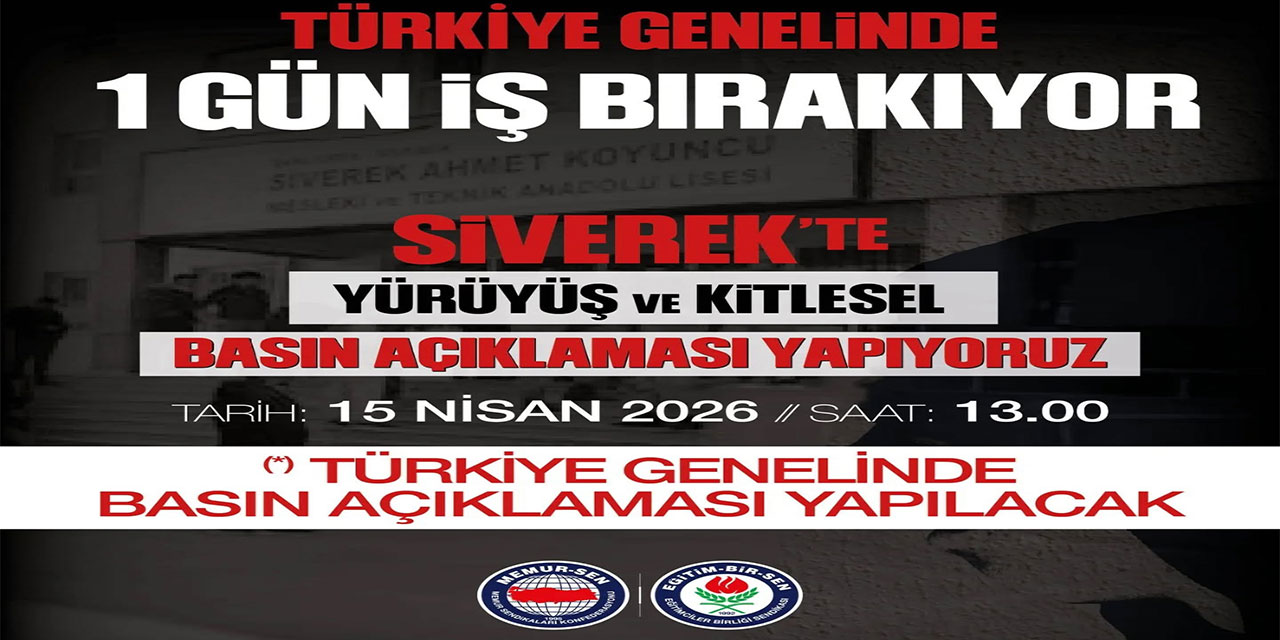 Eğitimde Şiddete Karşı Büyük Tepki: Türkiye Genelinde İş Bırakma Eylemi!