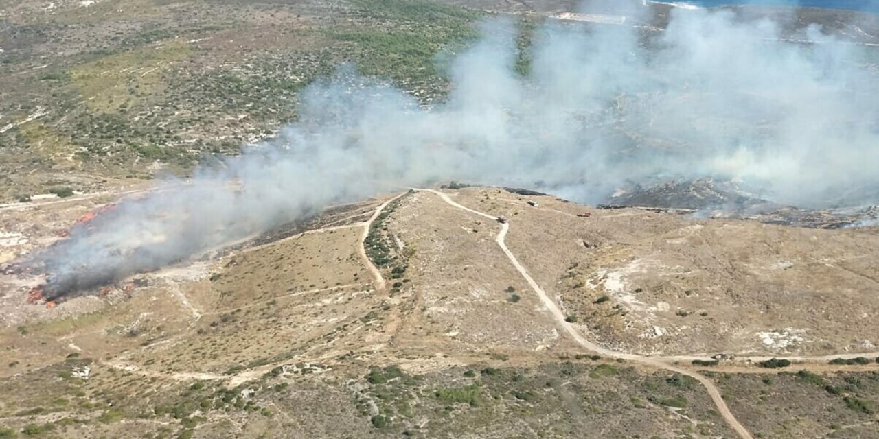 Çeşme'de, Çöplükteki Yangın 2'nci Günde