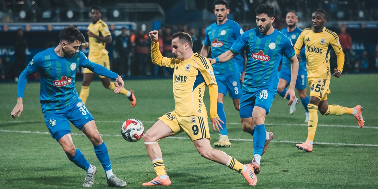 Fenerbahçe ile Çaykur Rizespor 48. randevuda
