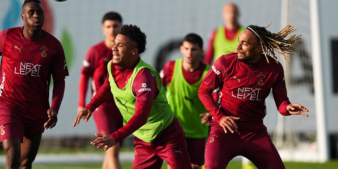 Galatasaray, Gençlerbirliği maçı hazırlıklarını sürdürdü