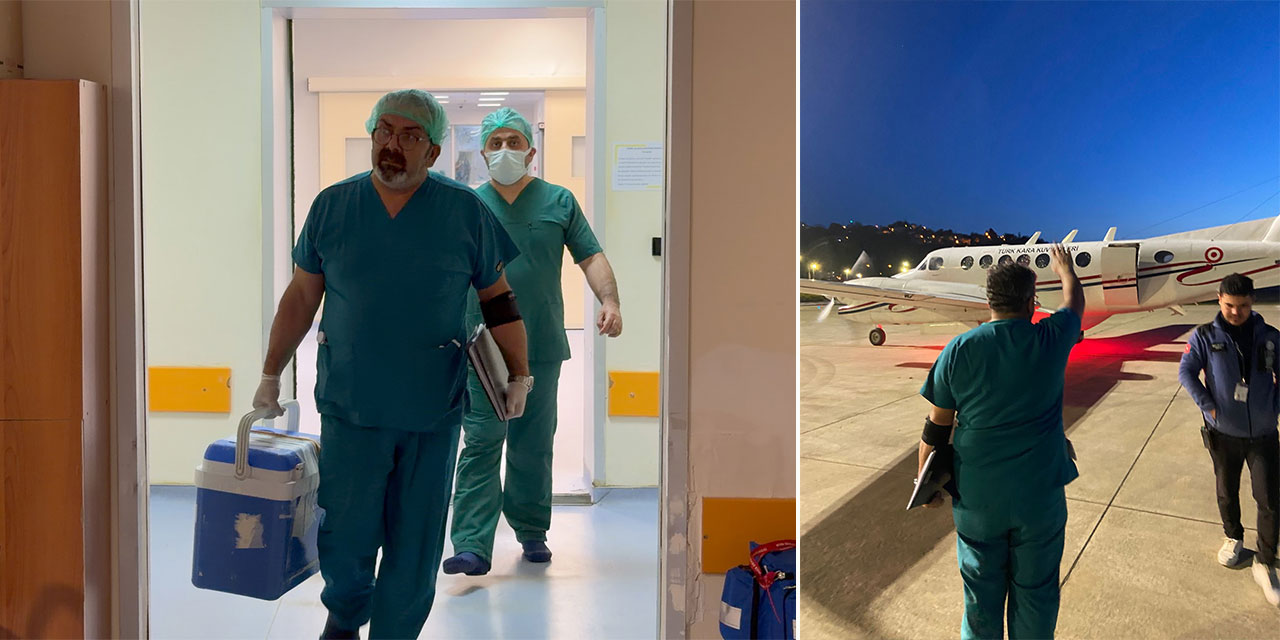 Rize'de 96 Yaşındaki Bağışçının Karaciğeri Başka Bir Bedende Can Olacak