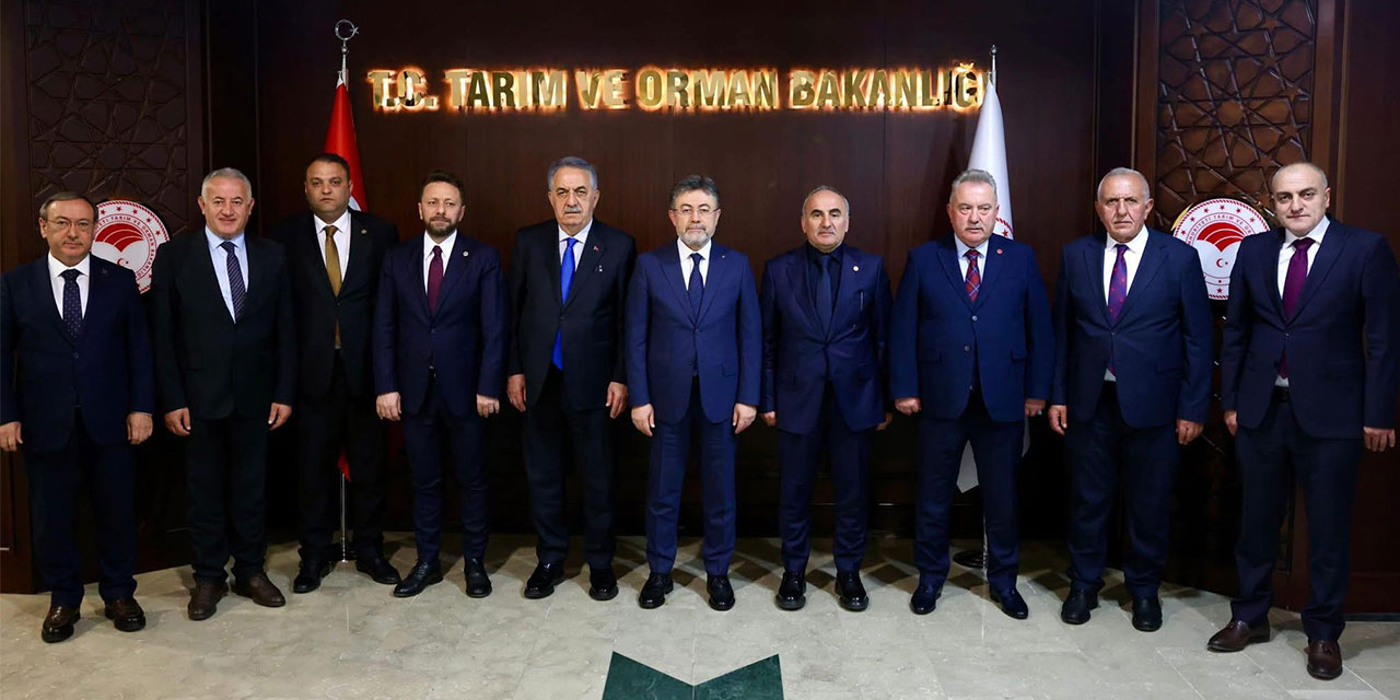 Rize Heyetinden Ankara’da Bakan Yumaklı ile Sezon Öncesi "Çay" Mesaisi