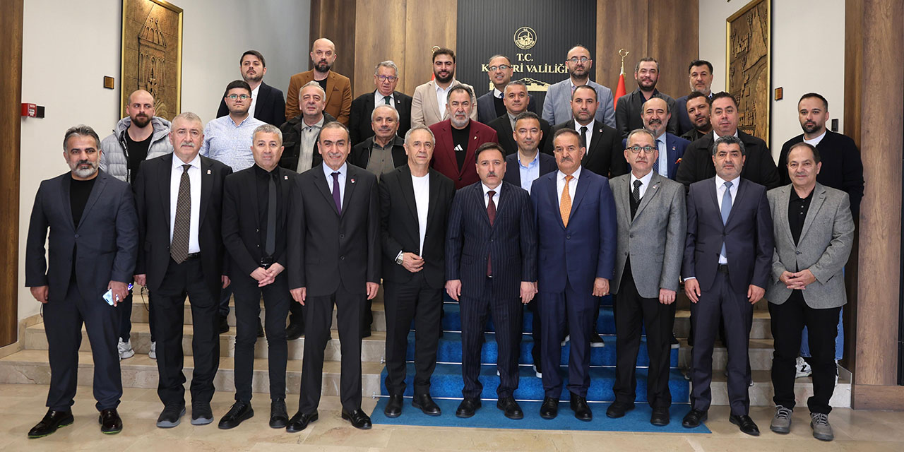 TSYD Heyeti Kayseri’nin Spor Vizyonunu Yerinde İnceledi