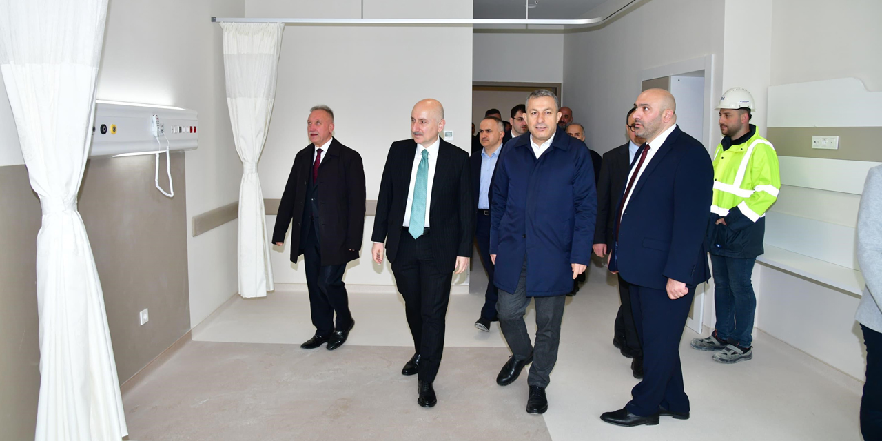 Trabzon Şehir Hastanesi inşaatında sona doğru