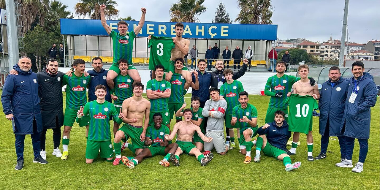 Genç Atmacalar Fenerbahçe’yi İki Kere Yıktı: Rizespor U19 Deplasmanda 3 Puanın Sahibi