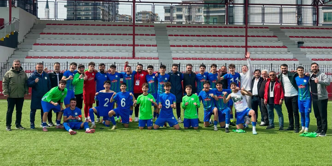 Samsun’da Penaltı Zaferi! Çaykur Rizespor U16 Bir Üst Turda