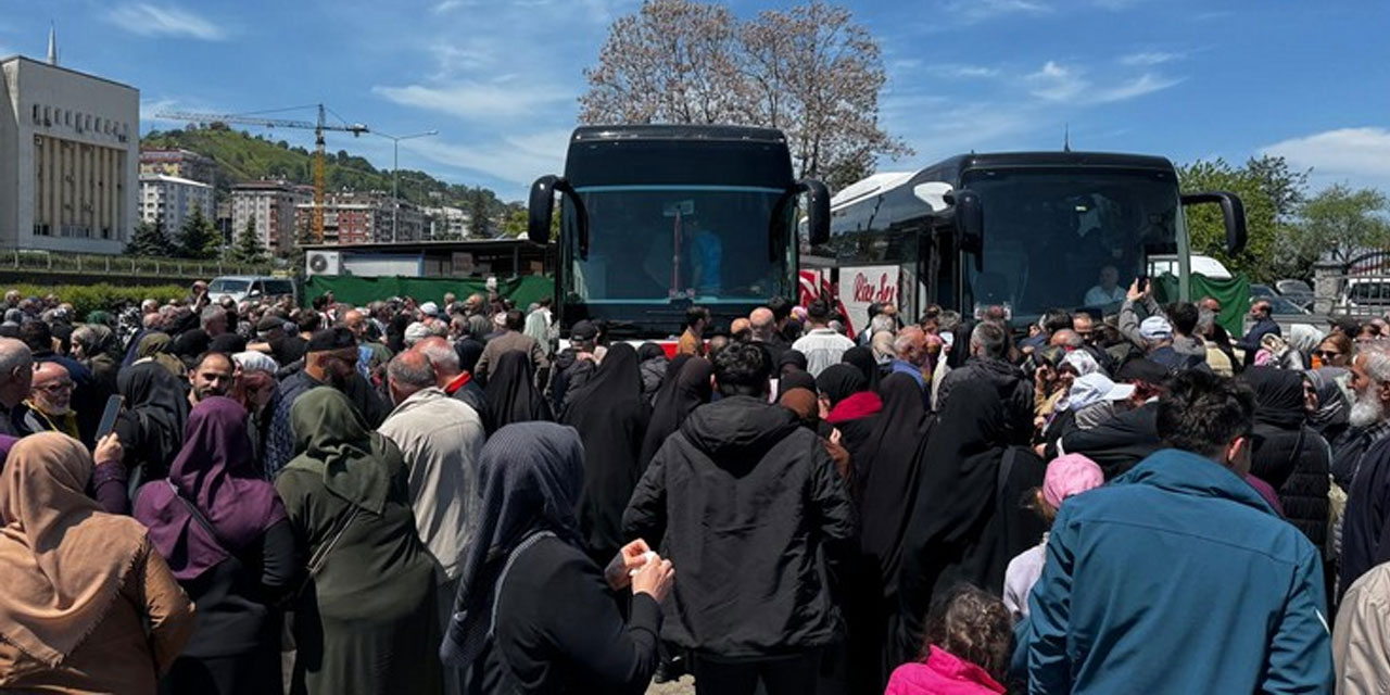 Rize’de Hacı Adayları Yarın Dualarla Uğurlanacak