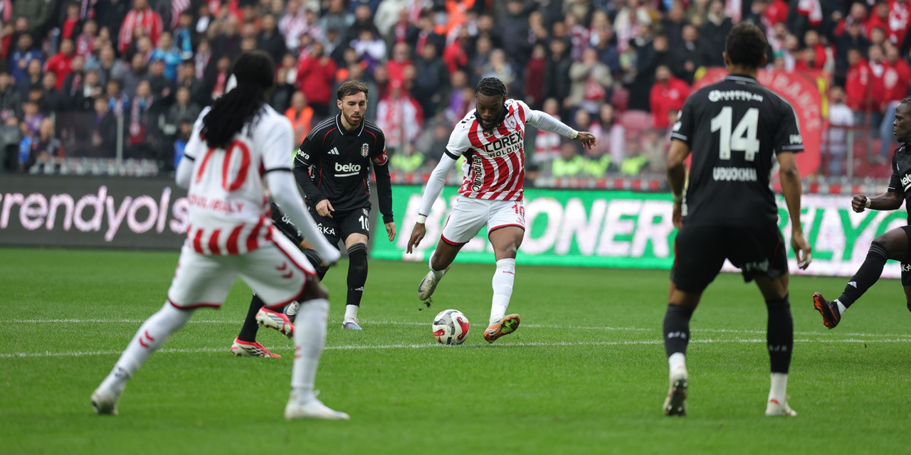 Trendyol Süper Lig: Samsunspor: 2 - Beşiktaş: 1