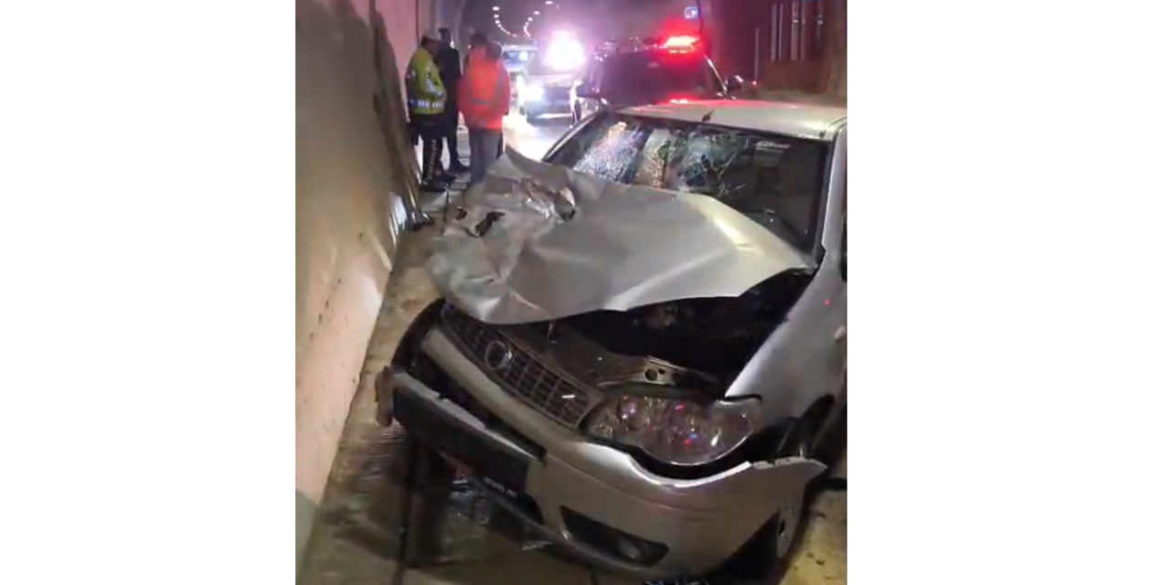 Yeni Zigana Tüneli'nde kaza: 2 yaralı