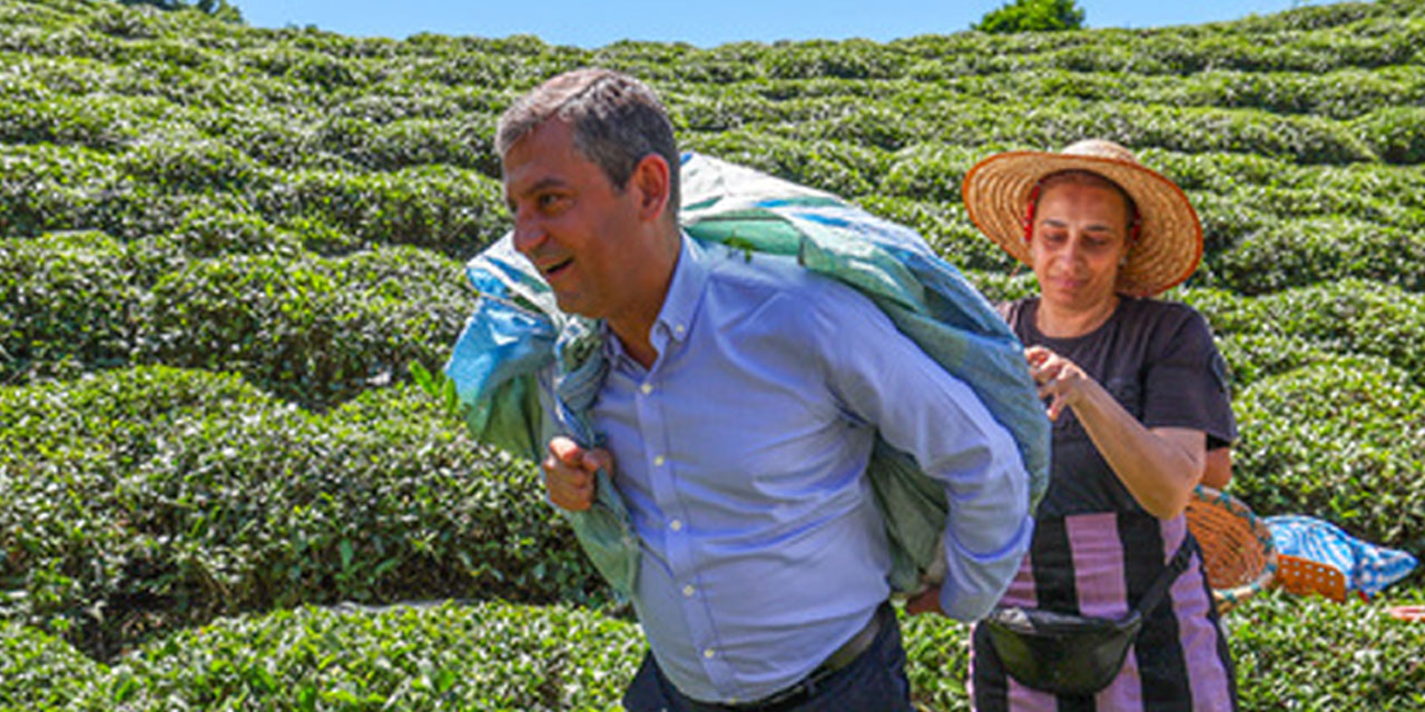 CHP Genel Başkanı Özgür Özel 9 Mayıs’ta Rize’de "Büyük Çay Mitingi"ne Katılıyor