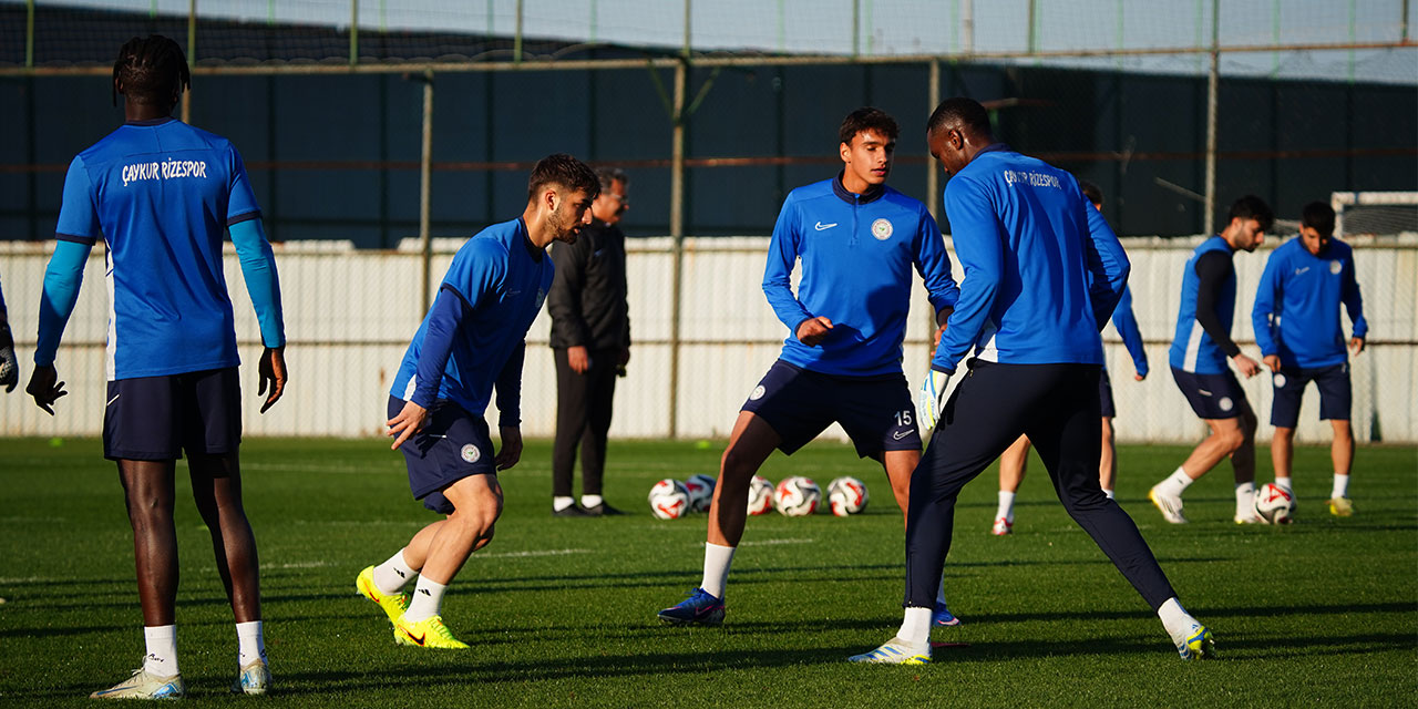 Çaykur Rizespor'da Kayserispor Maçı Hazırlıkları Başladı
