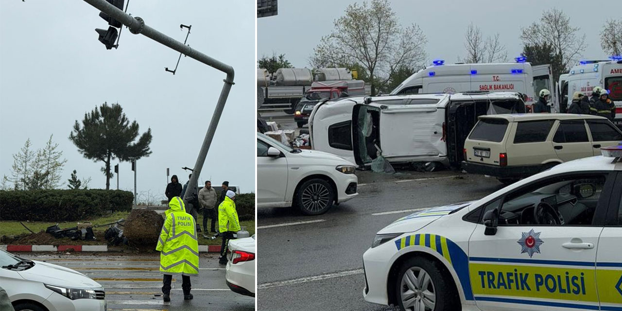 Giresun'da trafik kazası: 4 yaralı