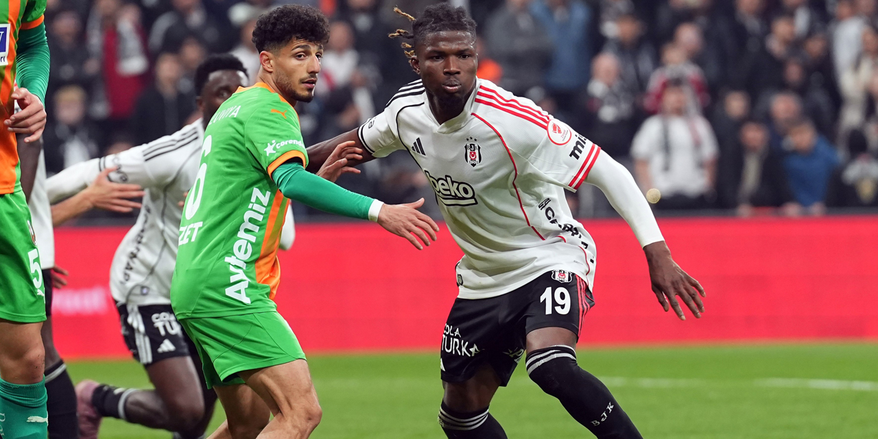 Ziraat Türkiye Kupası: Beşiktaş: 3 - Corendon Alanyaspor: 0