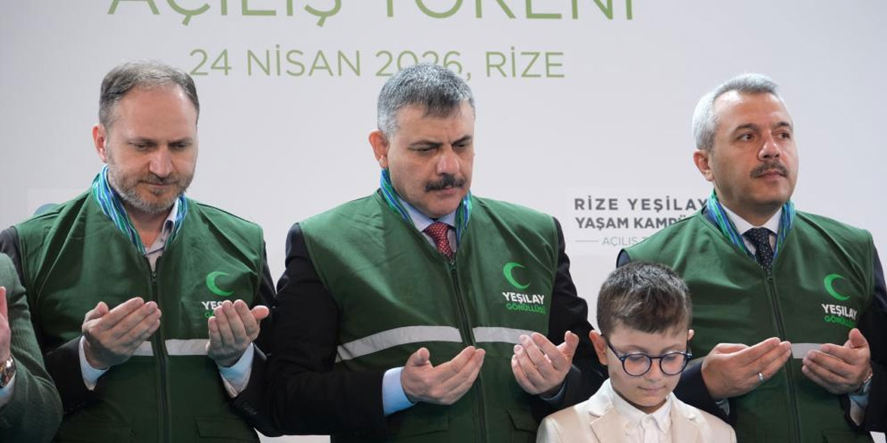 Bakan Çiftçi Rize'de Yeşilay Yaşam Kampüsü'nü Açtı