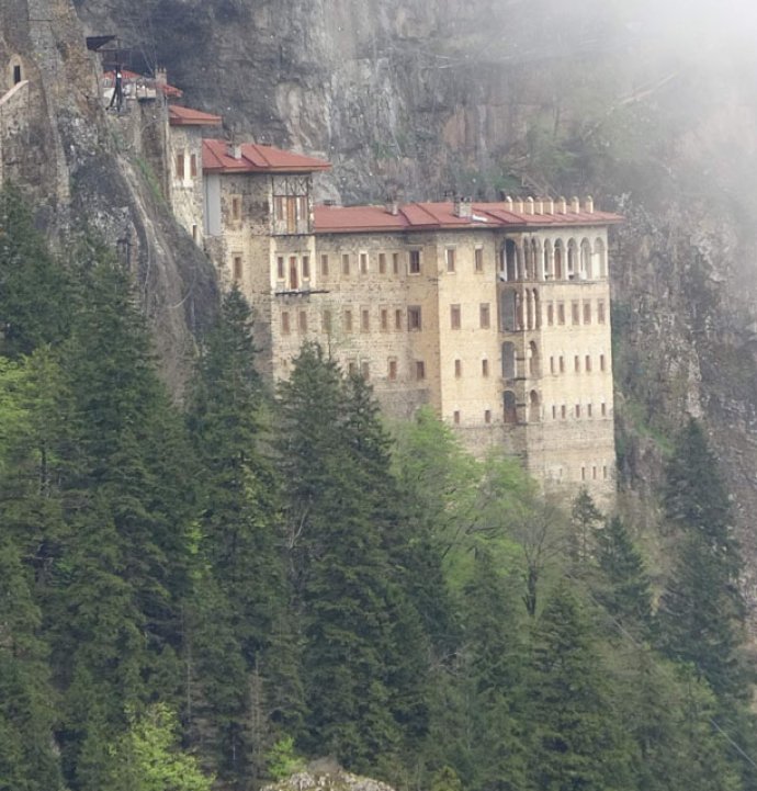 Sümela Manastırı'nda kritik hat mercek altında