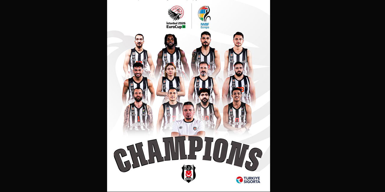 Avrupa Tekerlekli Sandalye Basketbol Şampiyonası'nda şampiyon Beşiktaş
