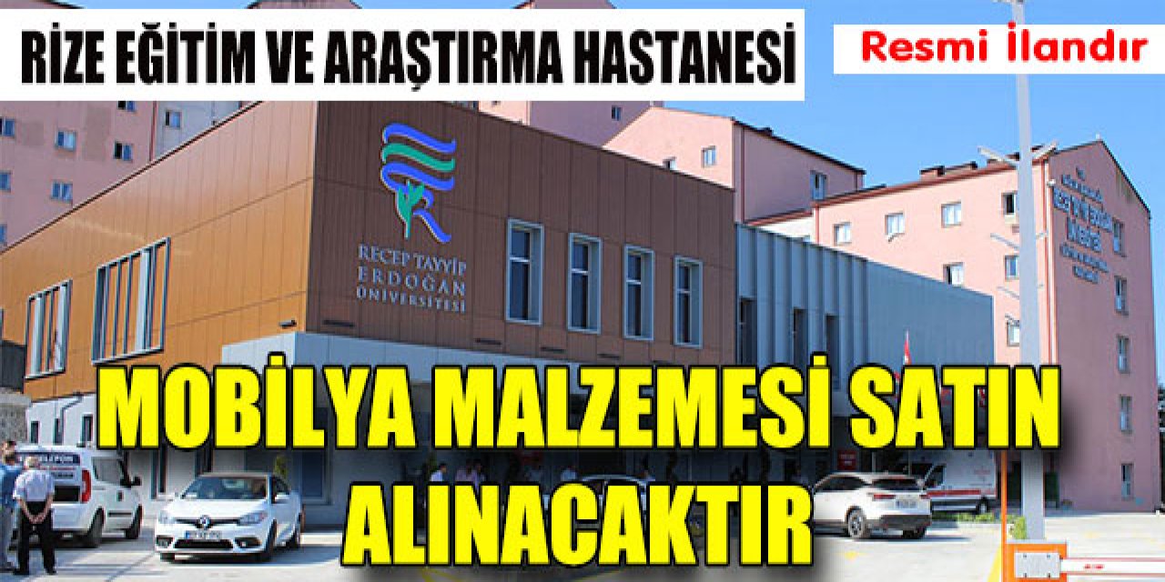 Mobilya Malzemesi Satın Alınacaktır