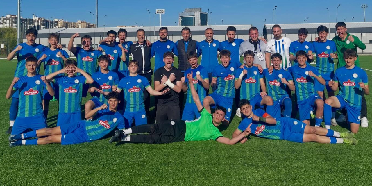 Genç Atmacalar İzmir Yolcusu! Çaykur Rizespor U16 Türkiye Finallerinde!