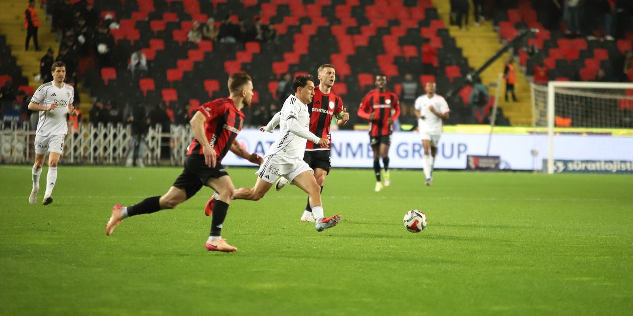 Trendyol Süper Lig: Gaziantep FK: 0 - Beşiktaş: 2