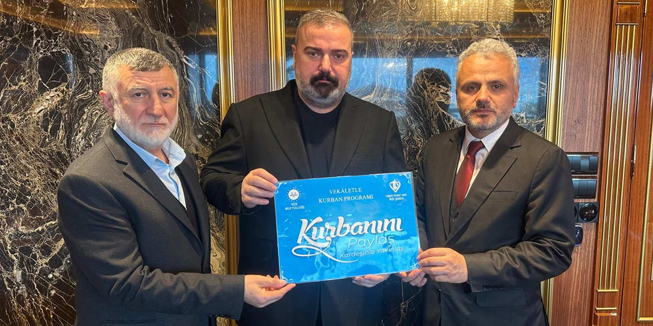 Başkan İbrahim Turgut "Kurbanını Paylaş" dedi