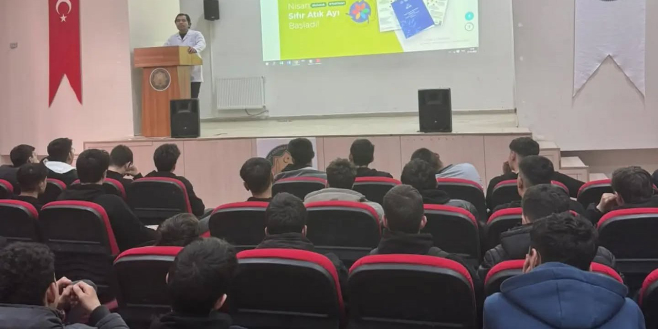 Bayburt İHL öğrencilerine sıfır atık bilinci anlatıldı