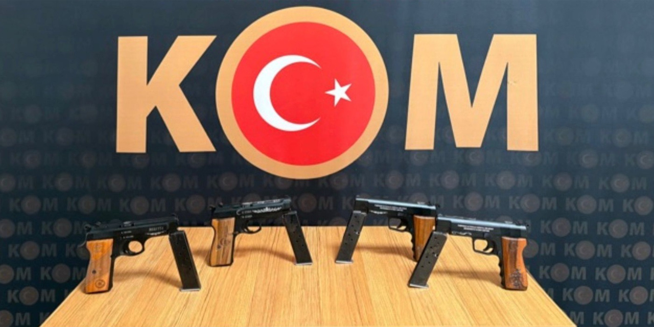 Rize’de 10 Ruhsatsız Tabanca yakalandı, 1 Kişi tutuklandı