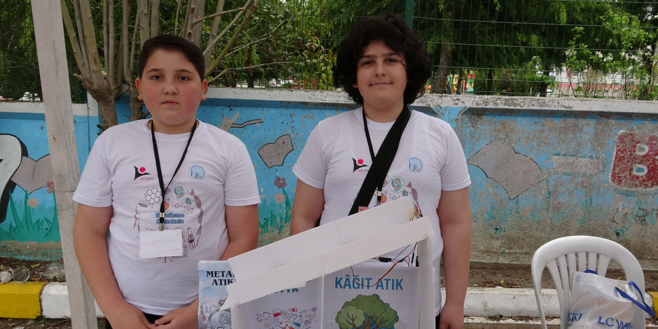 Ortaokul öğrencilerinden yapay zekâ destekli akıllı geri dönüşüm sistemi