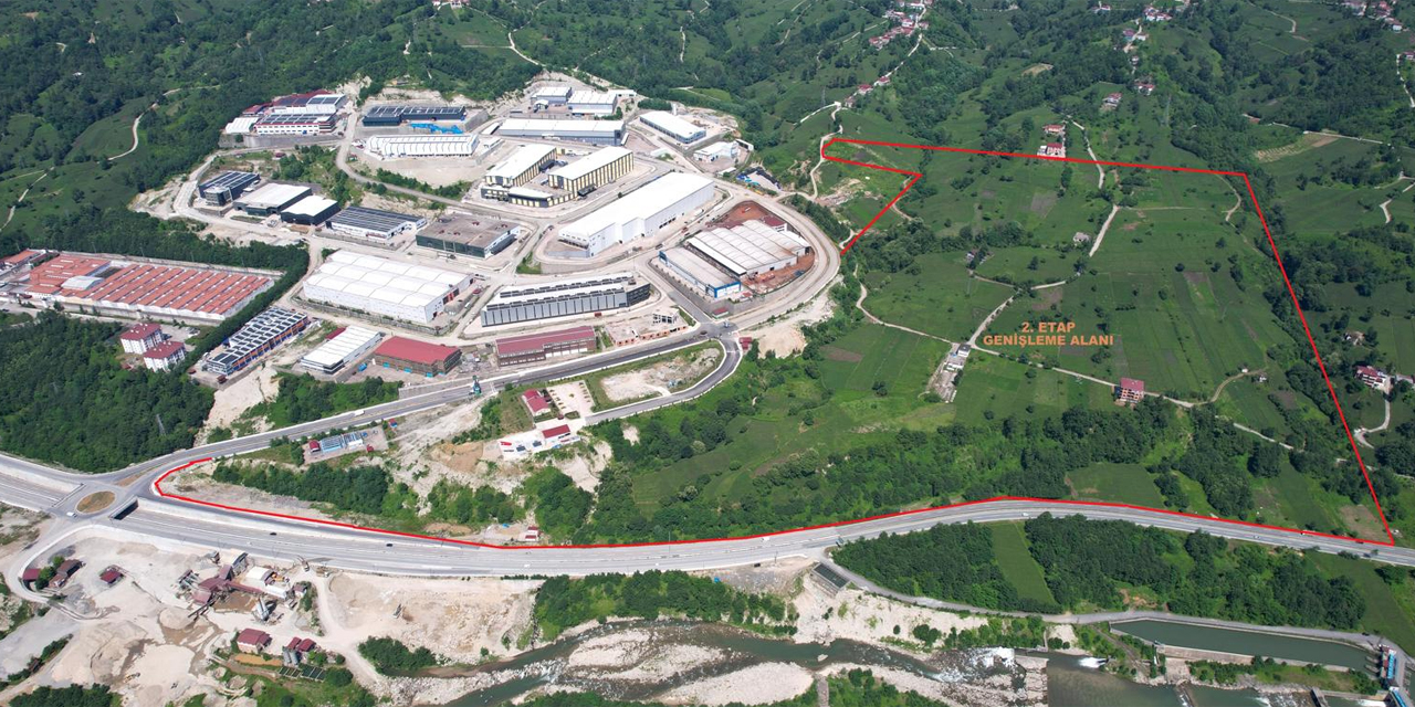 Rize OSB 2. Etap Genişleme Alanı için Başvurular Başlıyor