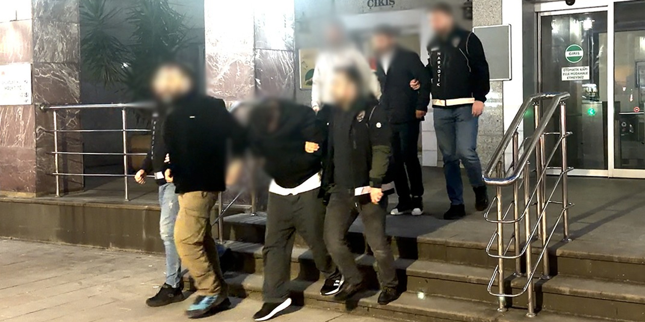 Rize Emniyeti’nden zehir tacirlerine ağır darbe: 10 Torbacı Tutuklandı