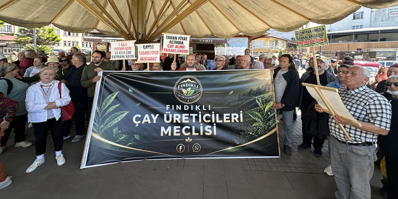 Fındıklı’da Çay Üreticilerinden Sert Tepki: 35 TL Sefalet Fiyatıdır, Kabul Etmiyoruz
