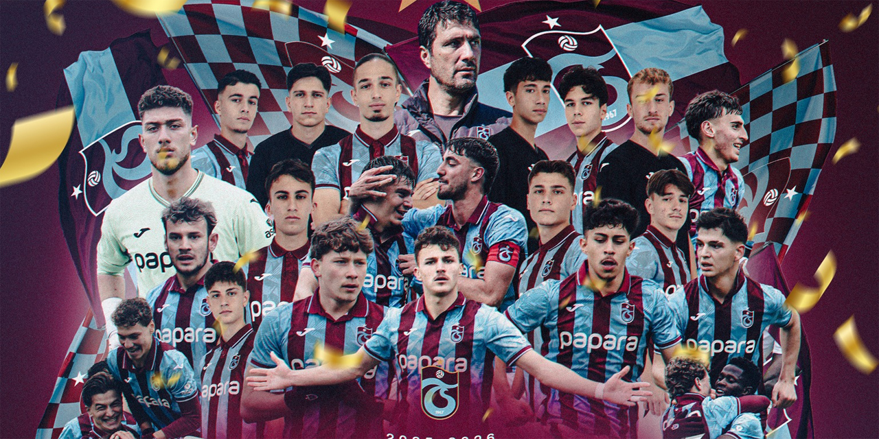 Trabzonspor U19 Takımı Üst Üste 3. Kez Şampiyon