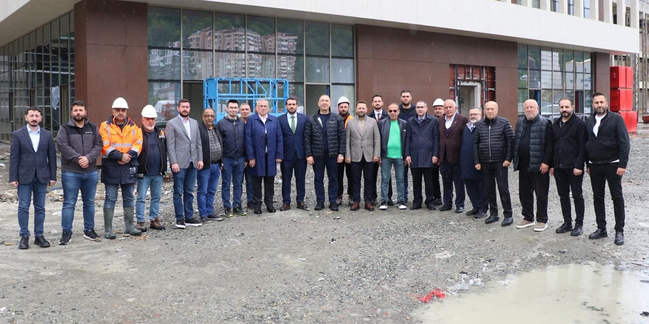 Muhammed Avcı: Rize Şehir Hastanesi inşaatında yüzde 80 seviyesi aşıldı