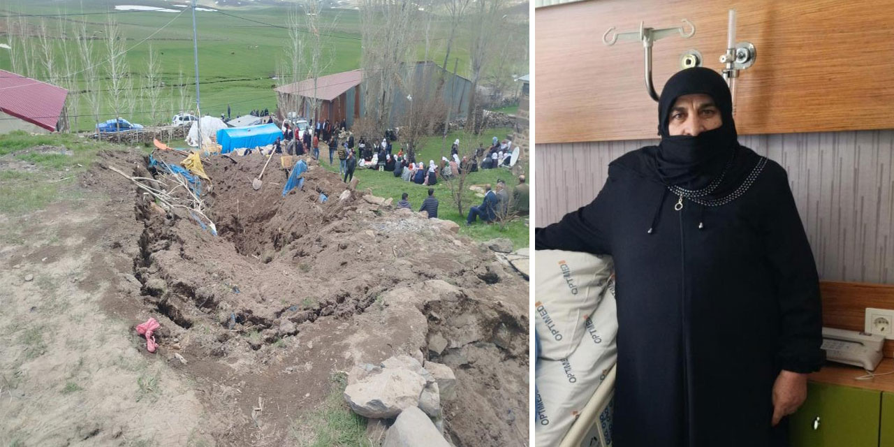 Tekman’da ahır çöktü; 1 ölü