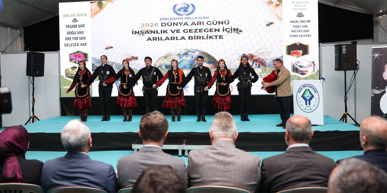 Dünya Arı Günü "İnsanlık ve Gezegen İçin" sloganıyla Rize'de kutlandı