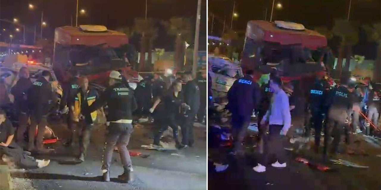 Giresun'da tır iki otomobile çarptı: 5 ölü, 6 yaralı