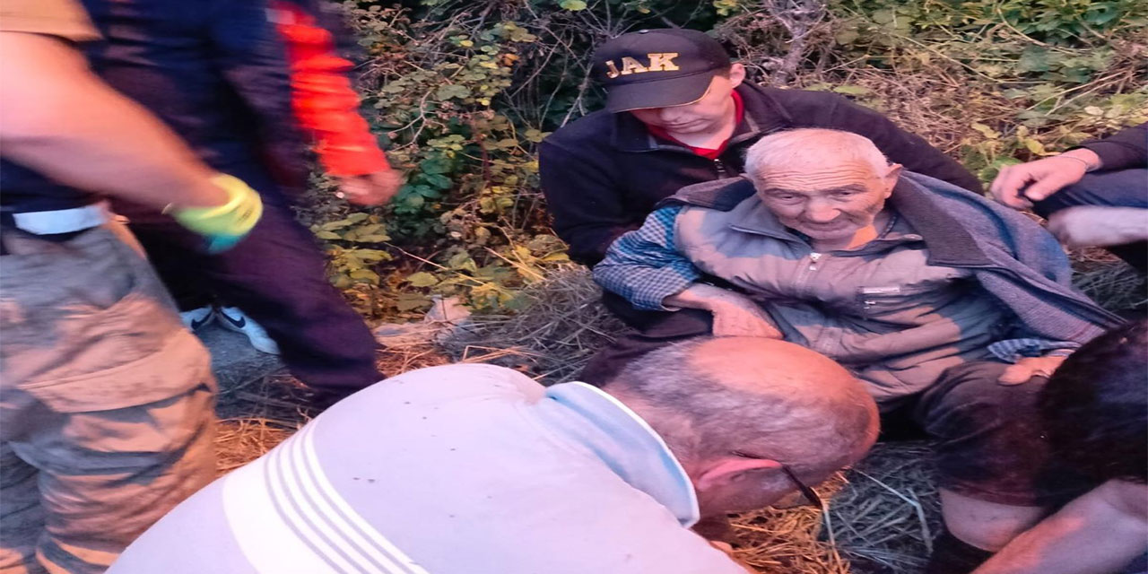 Ordu'da kayıp Alzheimer hastası yaşlı adam bulundu