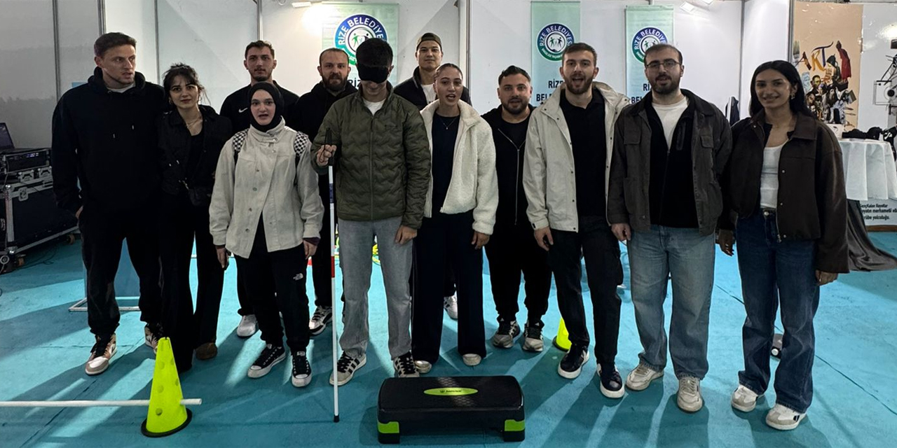 RTEÜ Öğrencileri Özel Bireylerle Tek Yürek Oldu