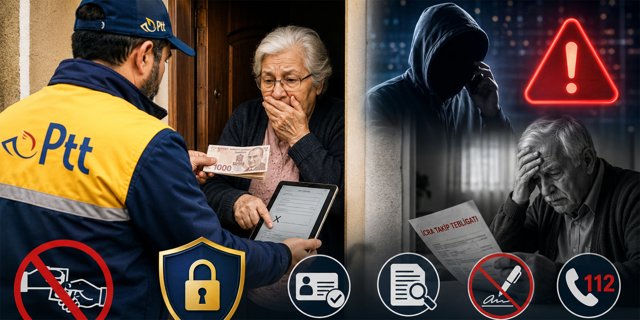 Yeni Dolandırıcılık Yöntemi: PTT Kıyafetiyle Kapıya Gelip İmza Topluyorlar!
