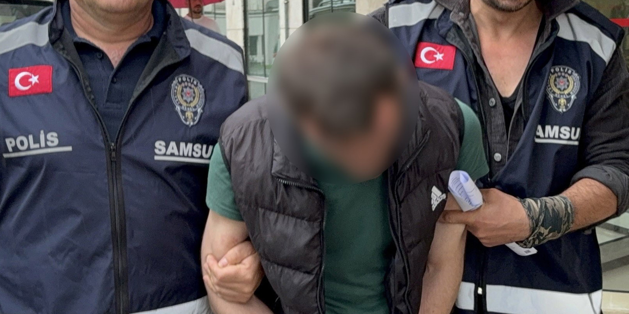 Mezarlıkta eşini darbeden koca tutuklandı
