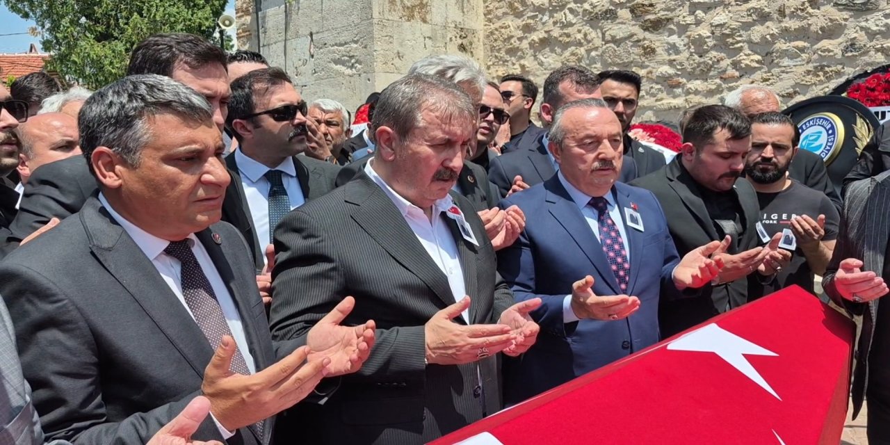BBP Genel Başkanı Destici'nin ağabeyi son yolculuğuna uğurlandı