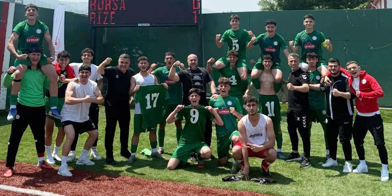 Güneysu Spor Lisesi Türkiye'nin son 4 takımı arasına girdi
